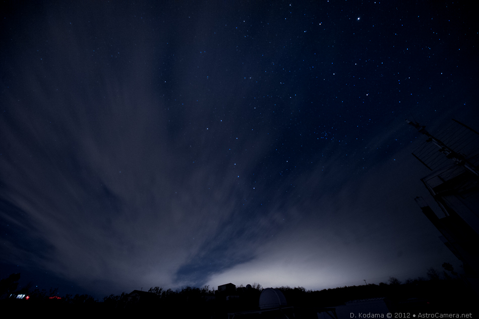Venus-Jupiter Telescopic view