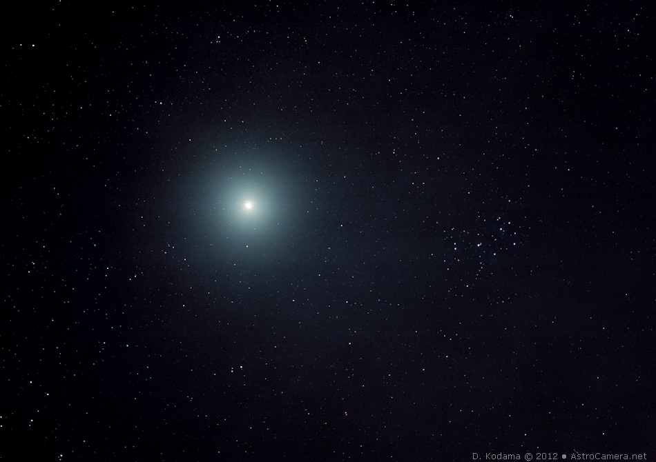 Venus and the Pleiades