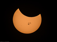 October 2014 Partial Solar Eclipse