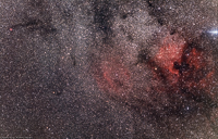 Cocoon to North America Nebula