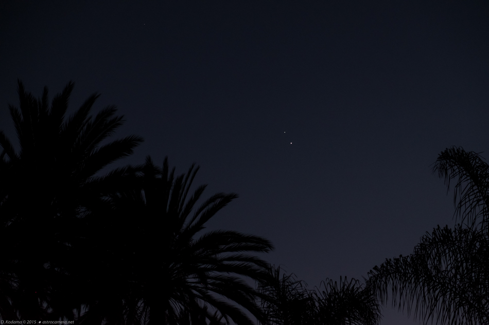 Venus-Jupiter Conjunction