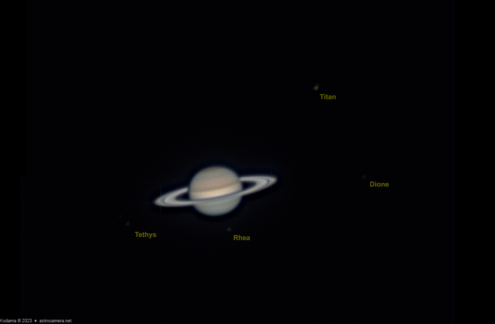 Saturn From Home Telescope Saturn From Home Telescope
